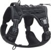 Tactical Dog Harness for Small Medium Dogs No Pull Adjustable Pet Harness Reflective K9 Working Training Easy Control Pet Vest Military Service Dog Ha